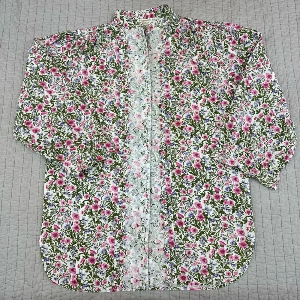 Victoria’s Secret vintage floral lace gold label dress